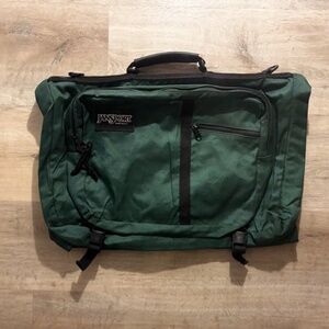 Vintage JanSport Garment Bag Green Made in USA Luggage